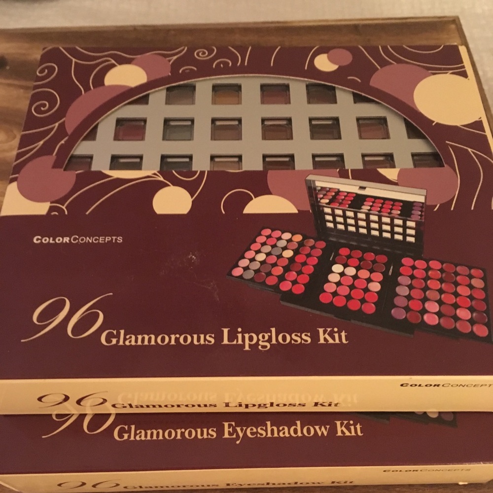 Color Concepts / 96 Lipgloss & 96 Eyeshadow Set
